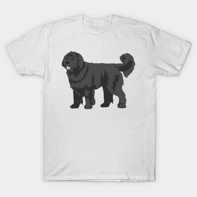 Newfoundland T-Shirt by allthelovenpups